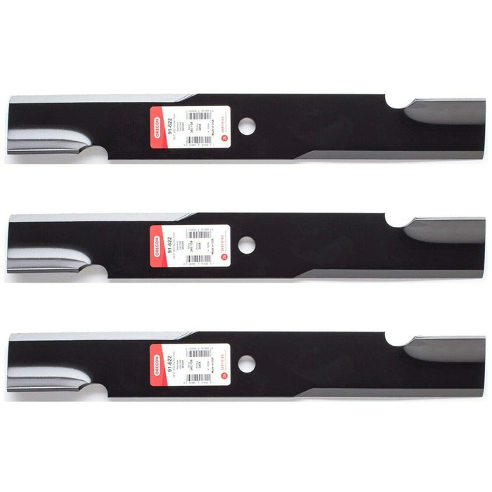 3PK USA Mower Blade for 52" Ferris 21227S 481711 Scag 482462 482878 48108 Encore 481707 - Grill Parts America