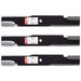 3PK USA Mower Blade for 52" Ferris 21227S 481711 Scag 482462 482878 48108 Encore 481707 - Grill Parts America