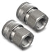 3/8 Quick Connect Fittings by ESSENTIAL WASHER - Set of 2 – 3/8 Inch Female Stainless Steel Pressure Washer Quick Connect Fittings - Quality Pressure Washer Quick Connect Kit 2-Pack - Grill Parts America
