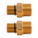 2 PCS 7106686 Outlet Connector for Gas Powered Pressure Washer Pumps, 19G & 1.5mm Male - Grill Parts America