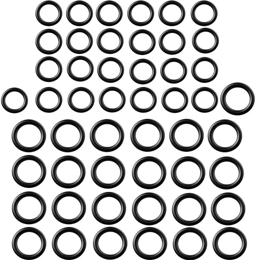 Tatuo 50 Pieces Power Pressure Washer O-Rings Replacement for 1/4 inch, 3/8 inch, M22 Quick Connect Coupler - Grill Parts America