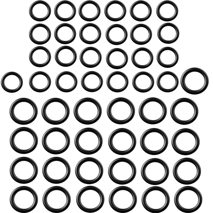 Tatuo 50 Pieces Power Pressure Washer O-Rings Replacement for 1/4 inch, 3/8 inch, M22 Quick Connect Coupler - Grill Parts America