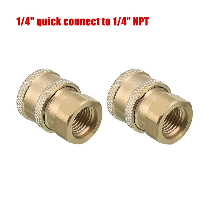 Tool Daily Pressure Washer Coupler, 1/4 Inch Quick Connect - Grill Parts America