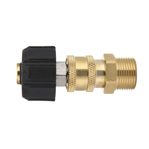 M MINGLE Pressure Washer Adapter Set, Quick Connect Gun to Wand, M22 14mm to 1/4 Inch - Grill Parts America