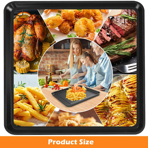 Air Fryer Grill Pan for Ninja Foodi SP101 Digital Air Fryer Countertop Oven, 13 * 13'' Air Fryer Grill Plate Crisper Plate Rack Accessories Replacement Parts Tray for Ninja Foodi SP100 SP1001C SP201 - Grill Parts America