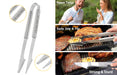 Birthday Gifts for Dad, Cool BBQ Grill Gift for Dad Christmas Retirement Congratulations Get Well Soon, Unique Dad Gifts from Daughter Son Kids, Gift for Men Father Stainless Steel Tool Set 3 & Bag - Grill Parts America