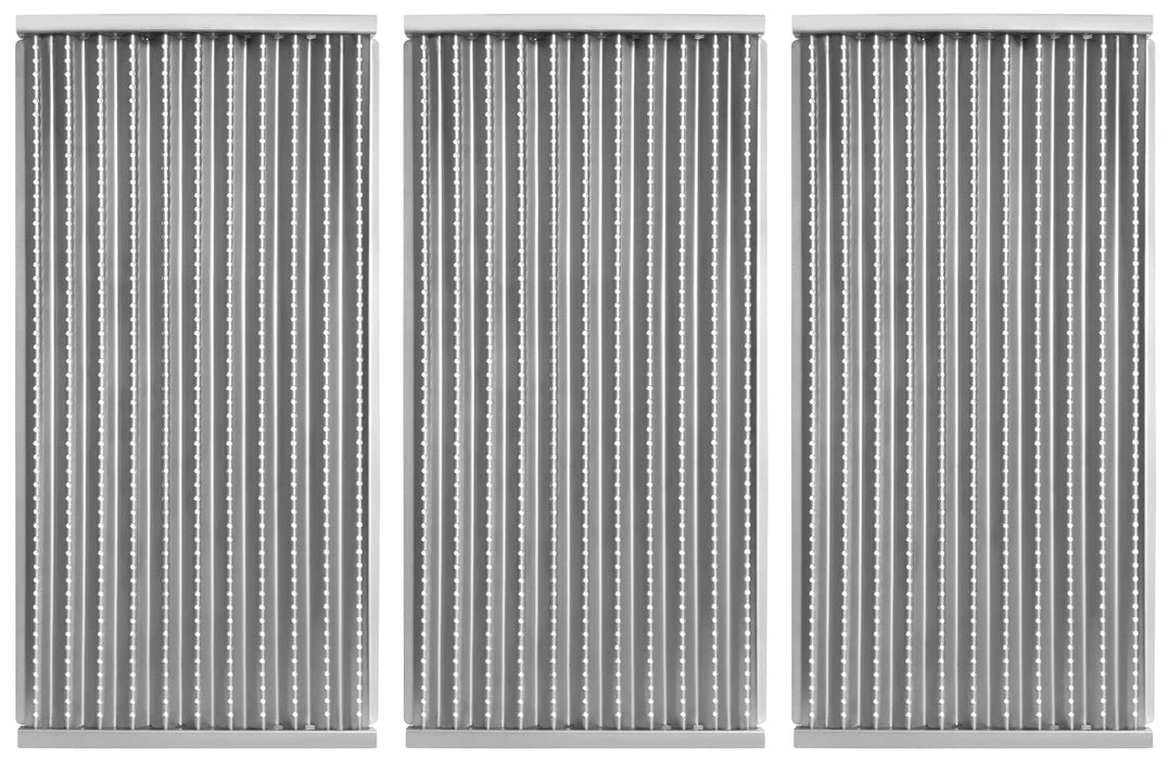 EasiBBQ Emitter Plates G460-0500-W1 for Charbroil Performance TRU-Infrared 450 3-Burner 463371716 469335115 463338014 463322613 463370719 463371719 463371116 463371316 Stainless Steel - Grill Parts America