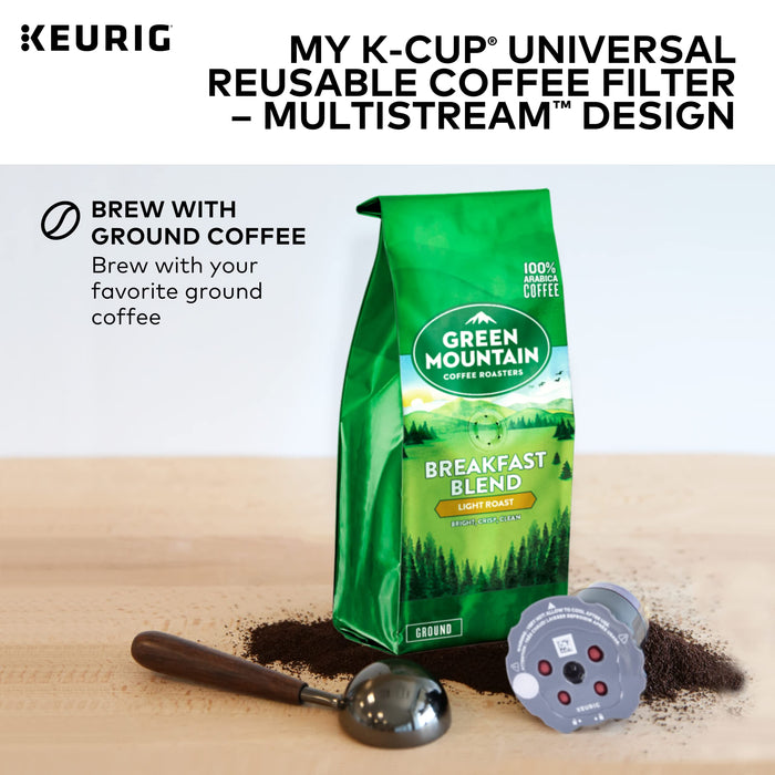 Keurig My K-Cup Universal Reusable Filter MultiStream Technology - Gray - Grill Parts America