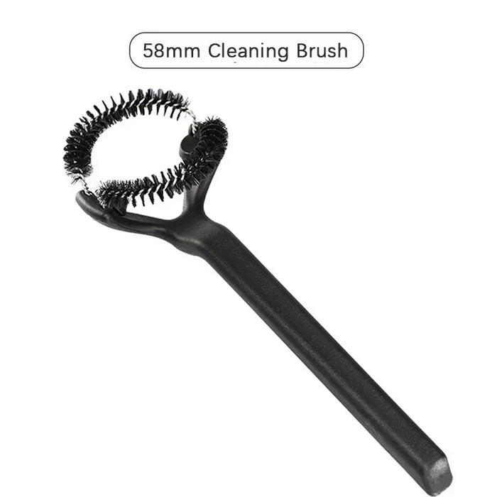 Coffee Cleaning Brush 51/58mm Espresso Machine Replaceable Head Coffee Maker Cafe Grinder Cleaner Brewing Head Cleaning Tool