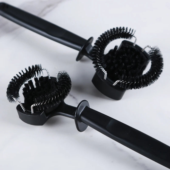 Coffee Machine Brush Cleaner Removable Coffee Maker Espresso Group Head Cleaning Round Brushes Cleaning Tool