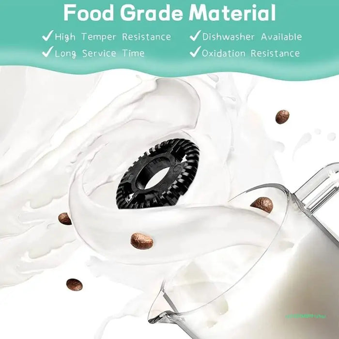 Plastic Foam Maker Milk Frother Whisk Durable Milk Accessories Coffee Maker Attachments for Single Serve Coffee Makers