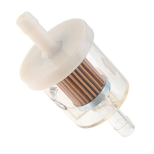 APE RACING Inline Fuel Filter Universal Fuel Filters for Small Engine Motorcycle Lawn Mower (Pack of 2) Replace 691035 49019-0027 AM108356 - Grill Parts America