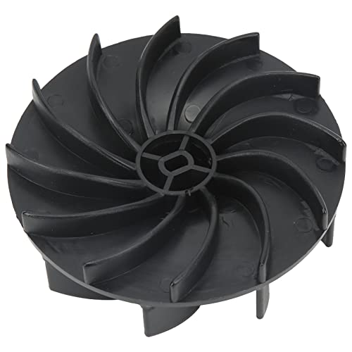 Aramox Electric Blower Impeller Fan,Vac Impeller Fan Black ABS Leaf Blower Vacuum Parts Replacement for Toro Electric Blower OEM: 125 0494 - Grill Parts America