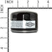 Briggs & Stratton 2-1/4" Standard Oil Filter - Grill Parts America
