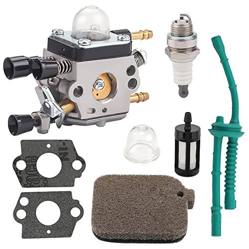 C1Q-S68G BG55 Carburetor with Air Filter Tune Up Kit for Stihl BG45 BG46 BG55 BG65 BG85 SH55 SH85 Leafblower 42291200606 Zama C1Q-S68 C1Q-S64 for Stihl BG55 Carburetor Stihl BG85 BG65 Carburetor Parts - Grill Parts America