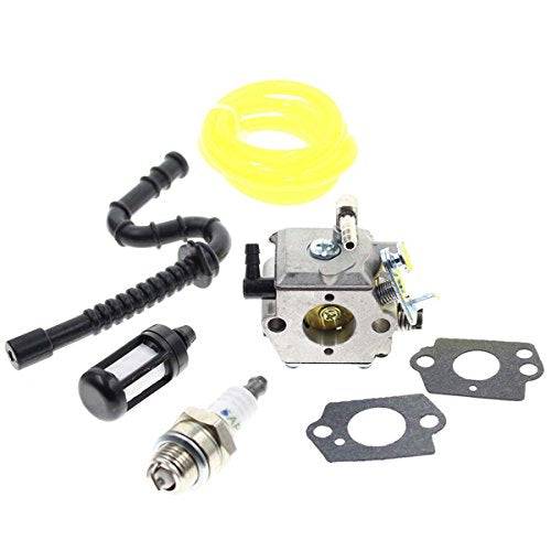 Carbhub Carburetor for Stihl 028 028AV 028 SUPER Walbro WT-16B Tillotson HU-40 with Fuel Line - Grill Parts America