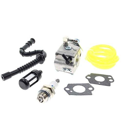 Carbhub Carburetor for Stihl 028 028AV 028 SUPER Walbro WT-16B Tillotson HU-40 with Fuel Line - Grill Parts America