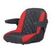 Craftsman Riding Lawn Mower Seat Cover, Medium , black/red - Grill Parts America