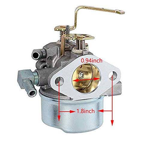 640152 Carburetor for Tecumseh 640152A 640023 640051 640140 640260B HM80 HM90 HM100 8hp -10hp Tecumseh engine Coleman PowerMate 5000 watt generator Carb with Air Filter Spark Plug kit - Grill Parts America