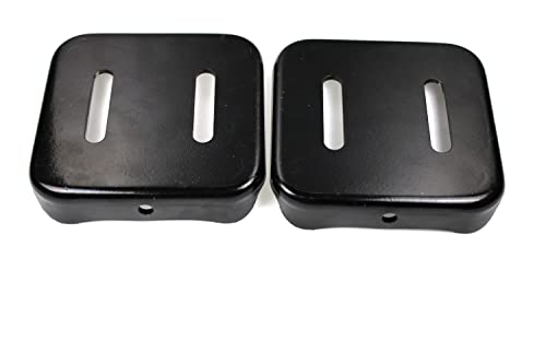 fascinatte 2 Pack 309016E701MA Height Adjuster Skid Shoes with Hardware for Murray Craftsman Sears Snowblower - Grill Parts America