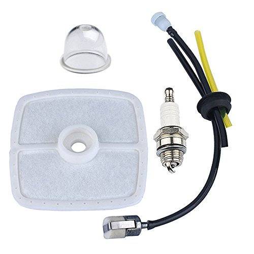 Hipa Tune Kit with Air Filter Spark Plug Primer Bulb for Echo GT225 GT225i PAS225 PE225 PPF225 SHC225 SHC225s SRM225 SRM225i SRM225SB SRM225U Trimmer - Grill Parts America