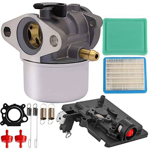 799868 Carburetor for Briggs & Stratton 694202 693909 692648 499617 498170 497586 498254 497314 497347 497410 Carburetor +795259 Air Filter Cleaner Primer Base Carburetor for Briggs & Stratton 14111 - Grill Parts America