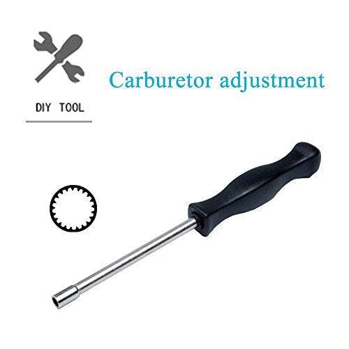 HOODELL Carburetor Adjustment Tool, Upgraded 21-Teeth Splined Screwdriver, 2 Cycle Engine Tune Up Carb for Poulan, Husqvarna Weed Eater and Chainsaw - Grill Parts America