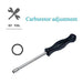 HOODELL Carburetor Adjustment Tool, Upgraded 21-Teeth Splined Screwdriver, 2 Cycle Engine Tune Up Carb for Poulan, Husqvarna Weed Eater and Chainsaw - Grill Parts America