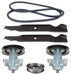 Bolens 38" Mower Deck Parts Rebuild Kit Spindle Assemblies Blades Belt Idler Pulleys Fits Model - Grill Parts America