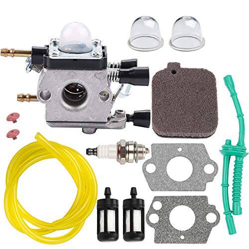 Kizut BG55 BG85 SH85 Carburetor for Stihl Tune Up Service Kit BG45 BG46 BG65 BG85 SH85 SH55 Leaf Blower Zama C1Q-S68 Carb # 4229 120 0606 Parts Fuel Line Filter for Stihl BG55 BG85 Carburetor Parts - Grill Parts America