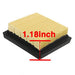 Milttor BP42 900777005 Air Filter Fit Ryobi RY08420 RY08420A Backpack Blower (5 Packs) for Ryobi Leaf Blower Parts BP42 Parts - Grill Parts America