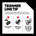 Oregon Gatorline 1-pound Round String Trimmer Line of .080-inches x 413-feet – Fits Most Trimmer Types (21-380) - Grill Parts America