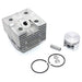 Cylinder Piston Kit 46mm For Stihl Backpack Blower BR320 BR320L BR340 BR340L BR380 BR400 BR420 BR420 BR420C Mistblower SR320 SR340 SR420 Parts# 4203 020 1201 4203 020 1200 - Grill Parts America