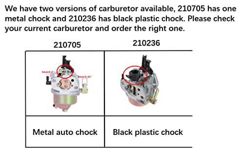 951-12705 Carburetor for Troy-Bilt Storm 2410 2620 31AS62N2711 31AS2P5C711 31AS2P5C Squall 2100 Replaces MTD Yard Machines 31AM62EE700 31AS62EE731 31AS2N1C701 Cub Cadet 524SWE Snow Blower - Grill Parts America