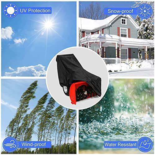 SIRUITON Snow Blower Covers,Two Stage Snow Blower Cover with UV Protection - Grill Parts America