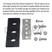 Stainless Snowblower Modifies Impeller Kit - 3/8 inch 3-Blade Universal - Modifies 2-Stage Machine Including Installation Hardware (3) - Grill Parts America
