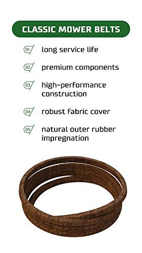 Mower Deck Belt 144959 - 42" / Made of Kevlar Aramid Cord/Replacement for Husqvarna Craftsman Poulan - Grill Parts America