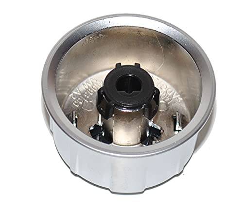 Weber 68847 1-15/16" Chrome Sear Burner Knob for Spirit 335, Years 2019+ (with Up Front Controls). - Grill Parts America