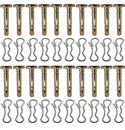 XVRTJ Parts Shop 738-04124 Replacement Shear Pin Kit for MTD Snow Throwers 714-04040 (Pack of 20) - Grill Parts America