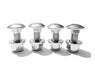 ZRM&E 4 Set 304 Stainless Steel Snowblower Skid Shoe Mounting Bolts Accessories Kit (5/16-18) 3/4" 784-5580 - Grill Parts America