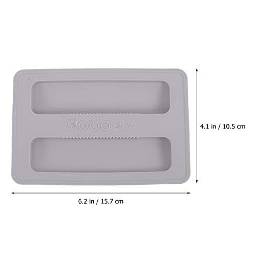 HEMOTON 2 Slice Toaster Lid Silicone Toaster Lid 2 Slice Toaster Appliance Top Cover Toaster Cover Bread Maker Cover Bread Machine Cover Sandwich Machine Part Accessories - Grill Parts America