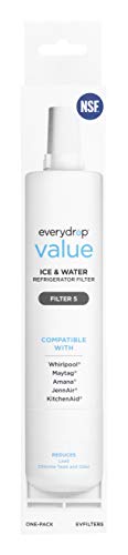 Everydrop Value by Whirlpool Ice and Water Refrigerator Filter 5, EVFILTER5, 1 Pack - Grill Parts America