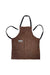 Outset F240 Leather Grill Apron, 0.25 x 26.5 x 29.75 inches, Brown Suede - Grill Parts America