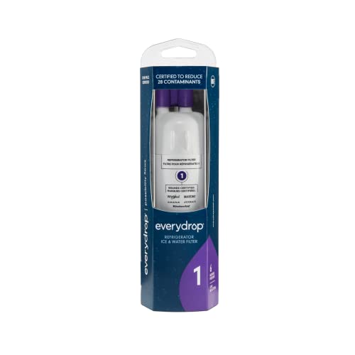 Everydrop by Whirlpool Ice and Water Refrigerator Filter 1, EDR1RXD1, Single-Pack , Purple - Grill Parts America