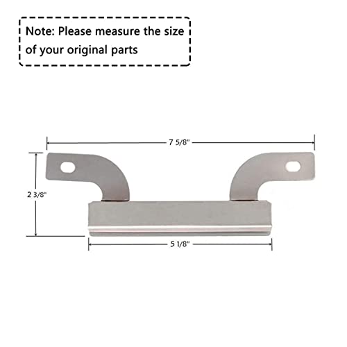 Criditpid Grill Replacement Parts for Brinkman 810-3660-S, 810-3661-F Models. Grill Heat Plate Shields, Pipe Burner Tubes and Crossover Tubes for Brinkman 810-3660-S. - Grill Parts America