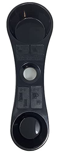 Smart Measuring Scoop Spoon 104KKW090 for Ninja Coffee Bar System CF090 CF091 CF092 CF097 Single and Carafe Servings, 2-Pack,Black,lot 2 104KKW090 - Kitchen Parts America