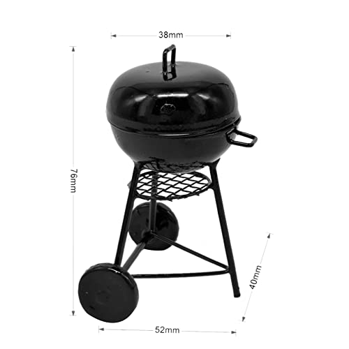 Midautoo 1:10 Scale Barbecue Miniature Ornaments BBQ Tool Mini Furniture,A - Grill Parts America