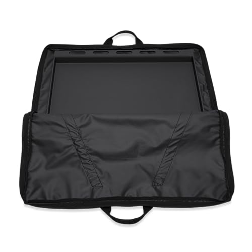 Weber 7035 Full-Size Storage Bag-300 Series Griddle Cover, Black - Grill Parts America