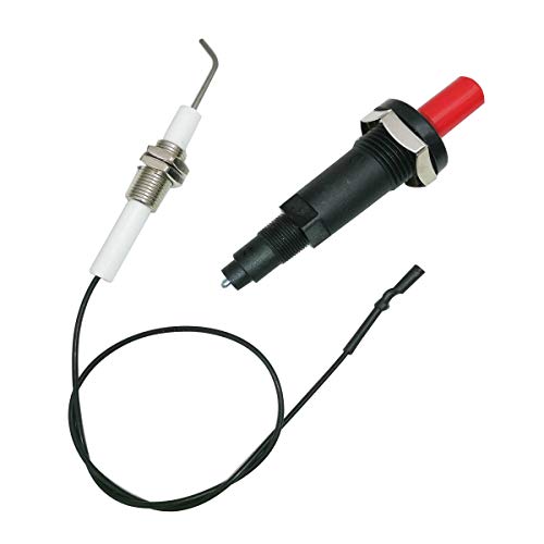 MENSI 11.8” Long Propane Push Button Piezo Igniter Kit Gas Grill/Range/Heater/Stove Spaker Generator Ignition Set 2Pcs/Lot - Grill Parts America