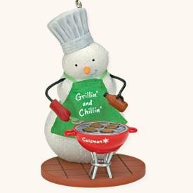 Hallmark Keepsake Ornament Grilling and Chilling 2008 - Grill Parts America
